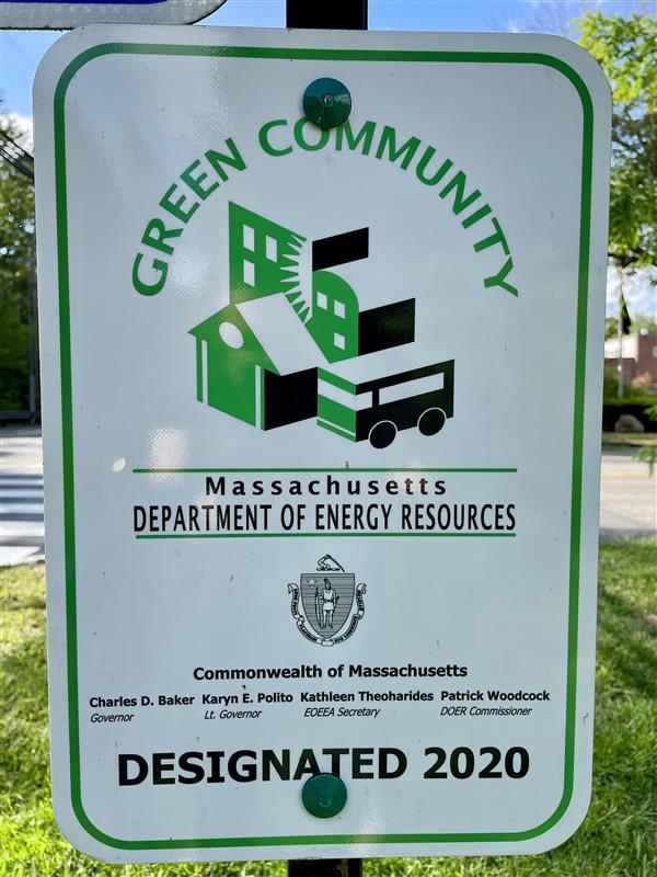 Green Community Designated 2020 Sign