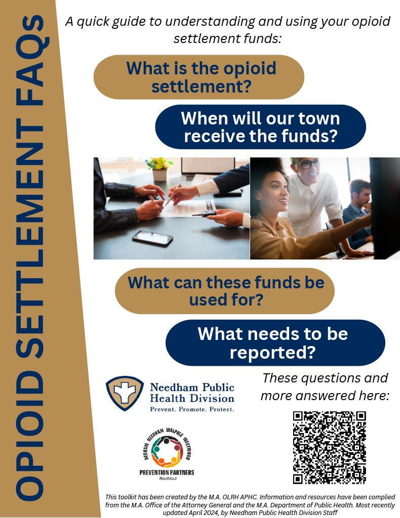 Opioid Settlement Toolkit FAQ Flyer