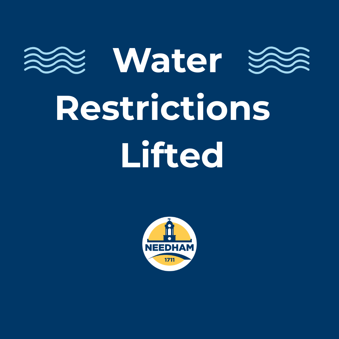 water restrictions lifted 